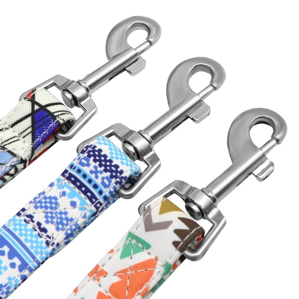Thick Pattern Printed Dog Lead
